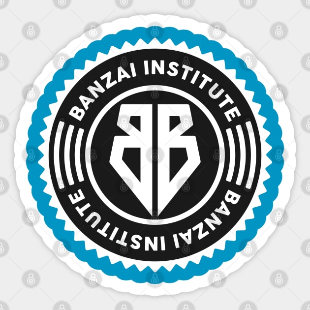 BANZAI INSTITUTE Sticker by Aries Custom Graphics